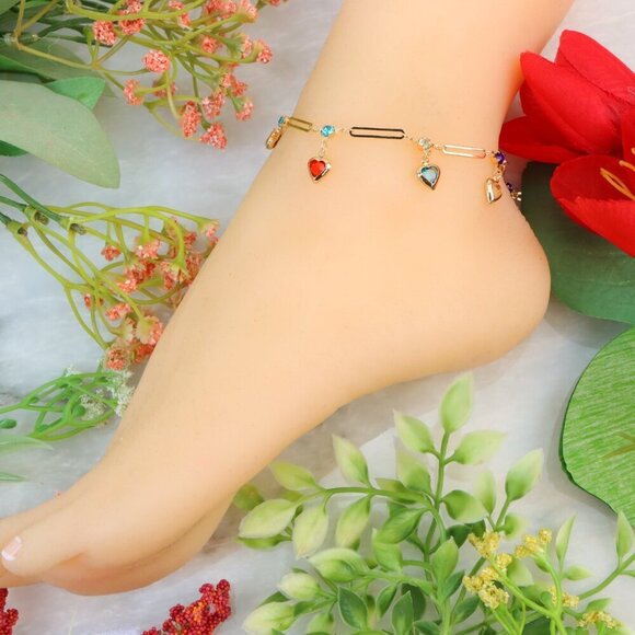 "New Beautiful Design Anklet for Women/Girls, Gift, A584 - Picture 6 of 10
